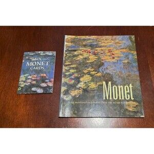 Monet Late Paintings Of Giverny From The Musee Marmottan 1994 + 6 Art Cards